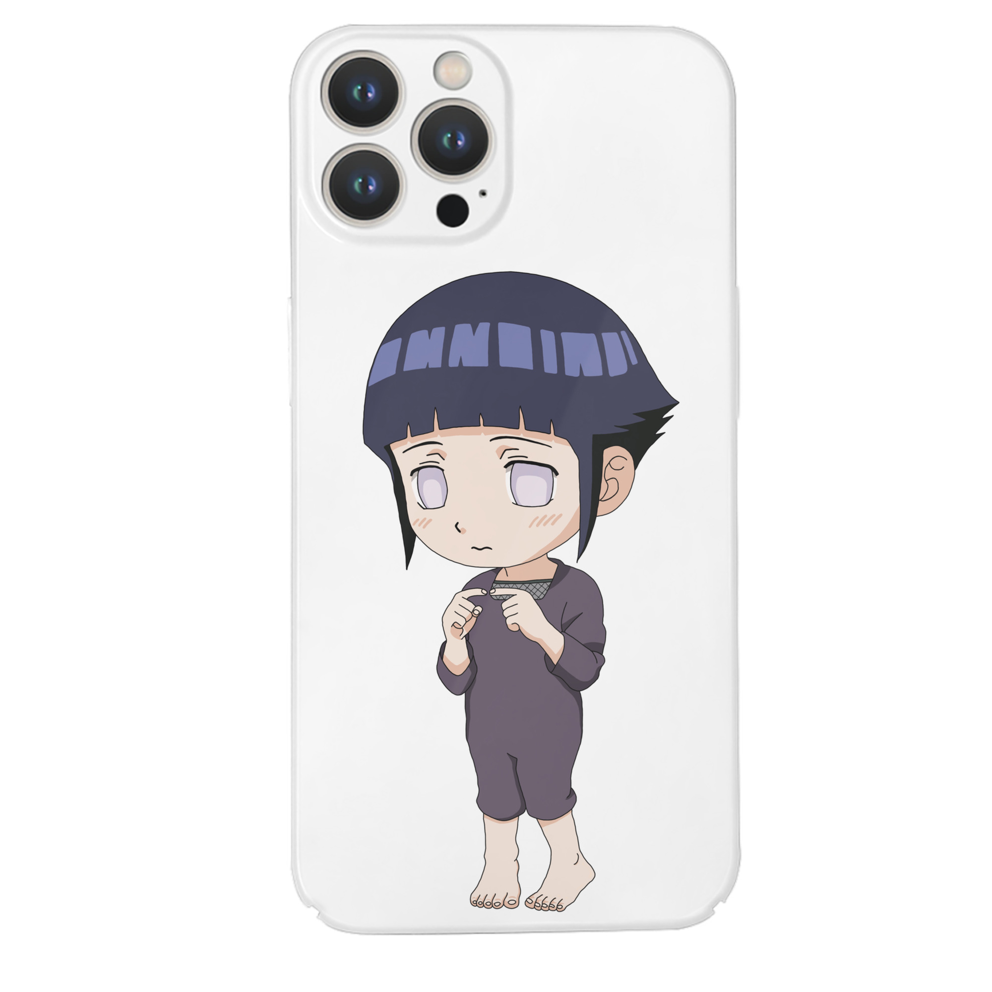 （画像用） NARUTO -ナルト- 日向ヒナタ Hyūga Hinata 【iPhone 14シリーズ対応】ハードケース
